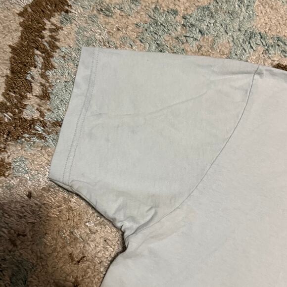 Modest Mouse Sunburst Shirt Size Large Alternative Indie Band Tee Blue/Brown - Picture 8 of 8